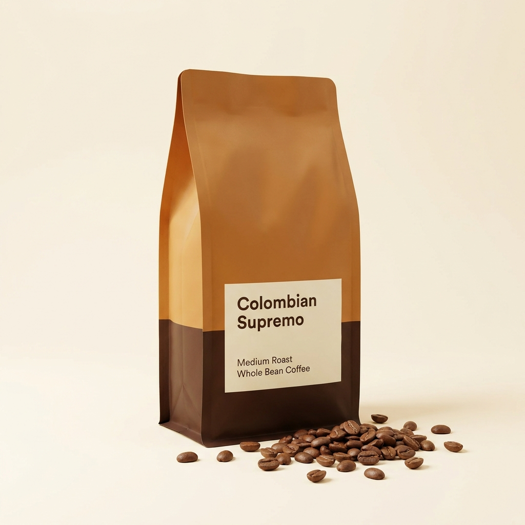 Colombian Supremo Whole Bean Coffee